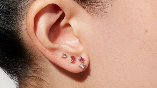 SET DE 3 BOUCLES D'OREILLES