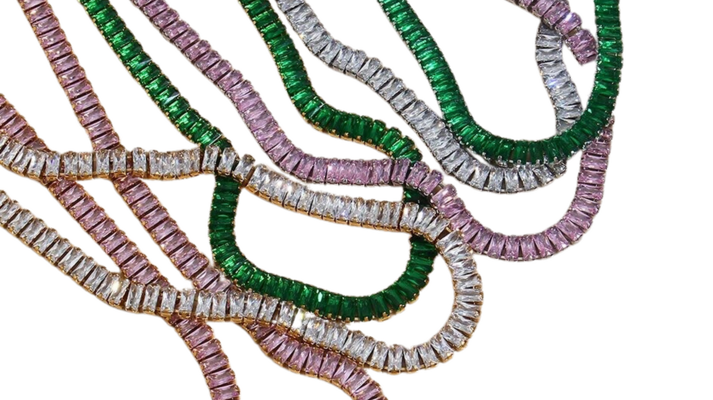 Collier zirconium en acier inoxydable