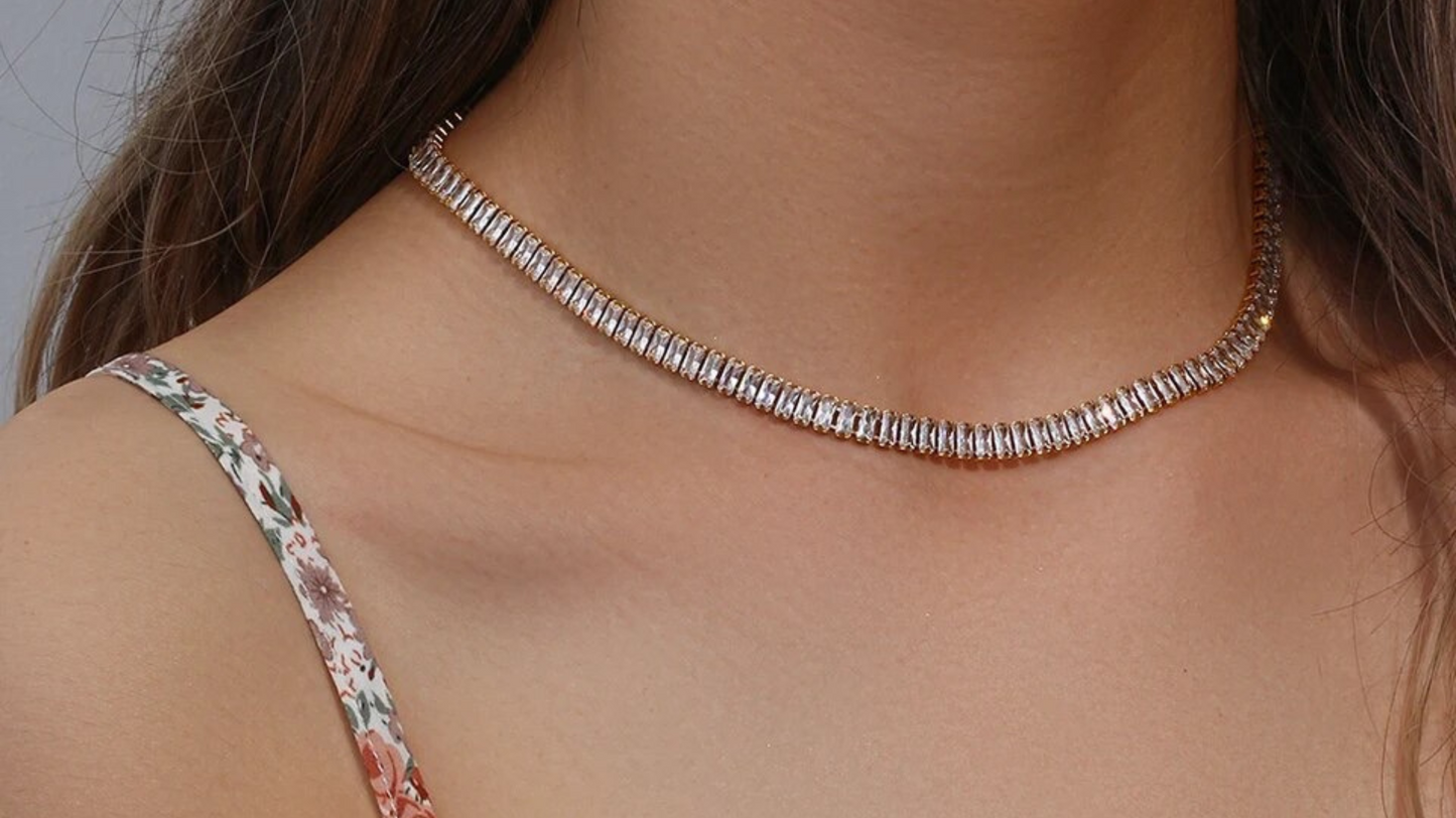 Collier zirconium en acier inoxydable