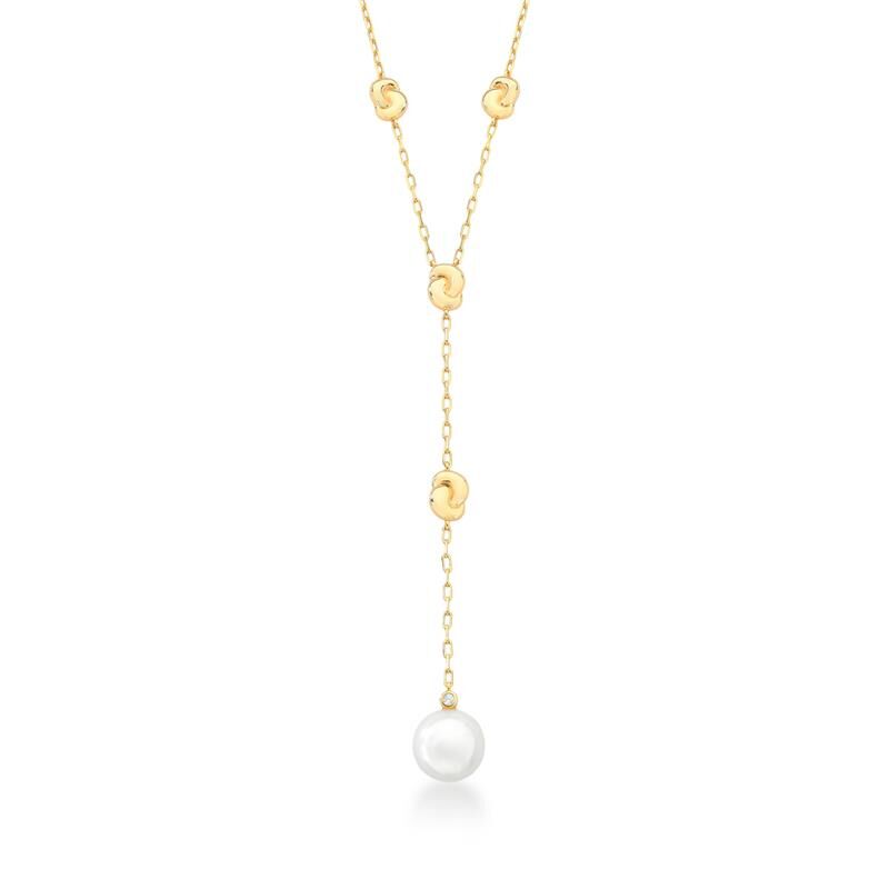 COLLIER PERLE PLAQUÉ OR 24K