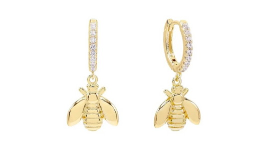 BOUCLES D'OREILLES ABEILLES