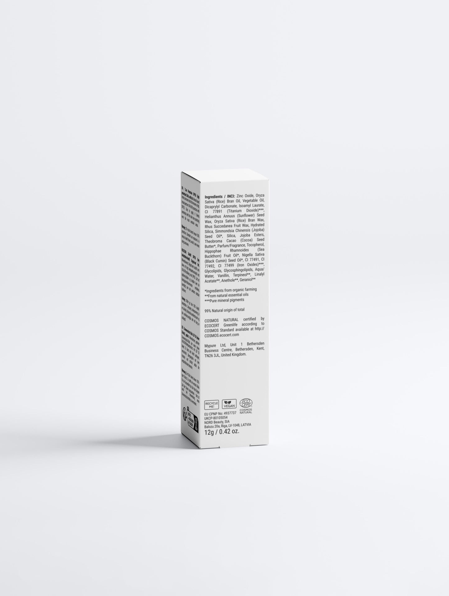 Protection solaire teinté SPF50 Stick