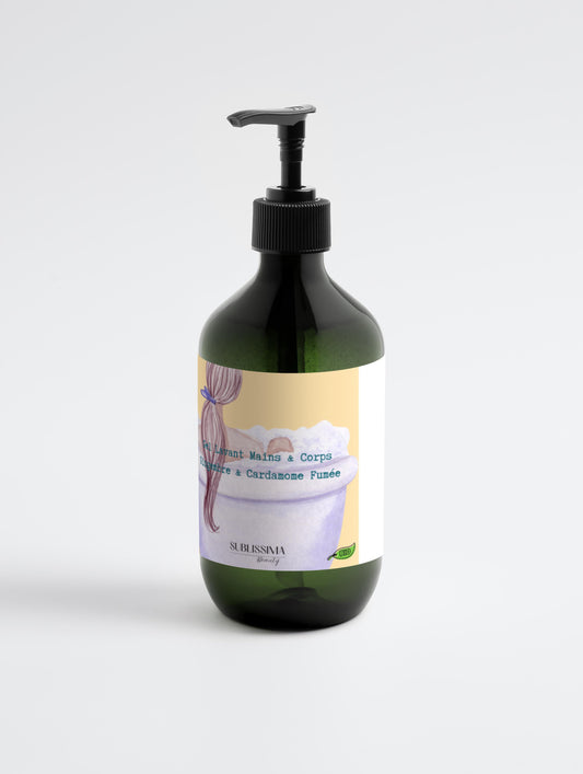 Gel Lavant Mains & Corps  Gingembre & Cardamome Fumée