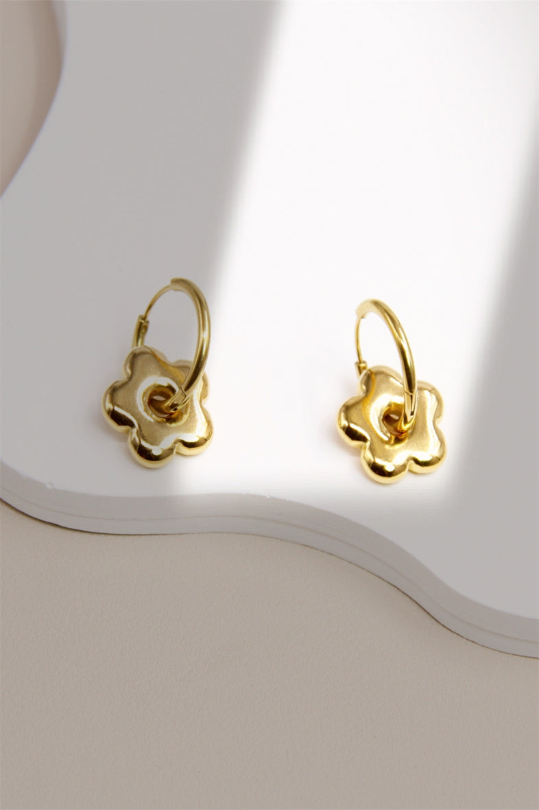 BOUCLES D'OREILLES FLEUR