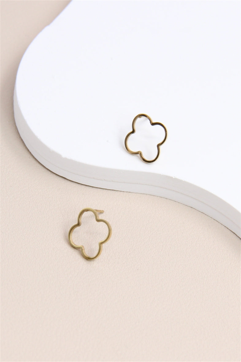 BOUCLES D'OREILLES TRÈFLE