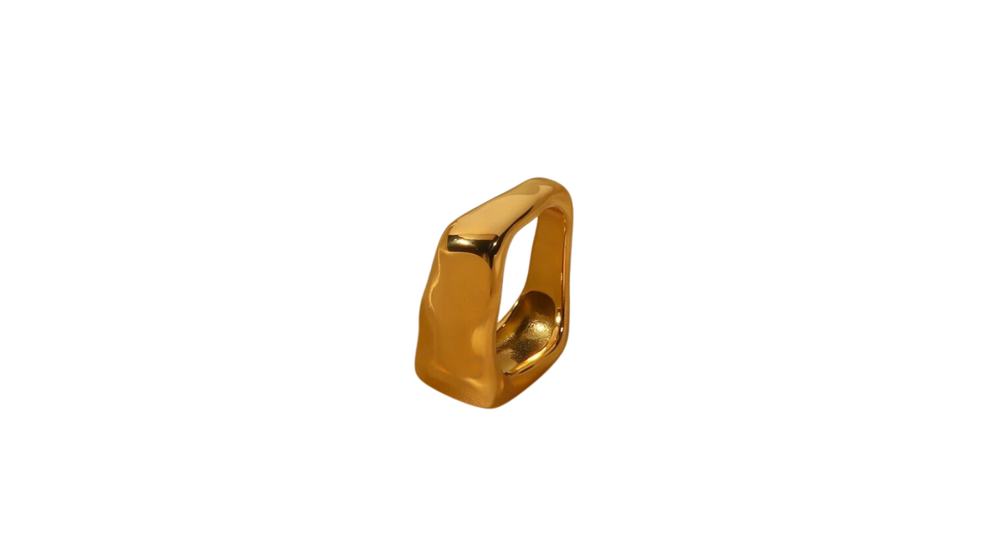 Square Shaped Ring